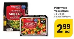 Albertsons Pictsweet vegetables offer