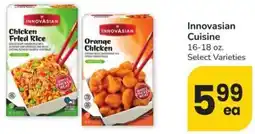 Albertsons Innovasian cuisine offer