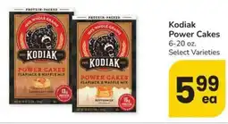 Albertsons Kodiak power cakes offer