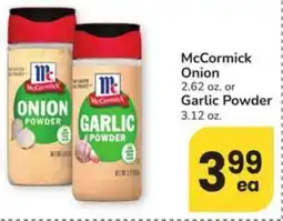 Albertsons McCormick Onion offer