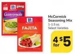 Albertsons McCormick Seasoning Mix offer