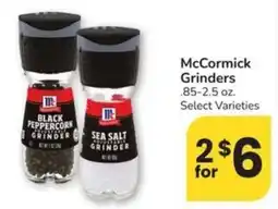 Albertsons McCormick Grinders offer