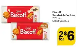 Albertsons Biscoff sandwich cookies offer