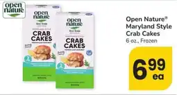 Albertsons Open Nature Maryland Style Crab Cakes offer