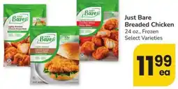 Albertsons Just Bare Breaded Chicken offer
