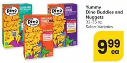 Albertsons Yummy Dino Buddies and Nuggets offer