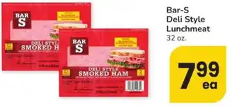 Albertsons Bar-S Deli Style Lunchmeat offer