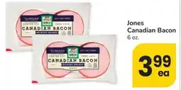 Albertsons Jones Canadian Bacon offer