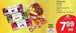 Albertsons Raincoast Crisps offer