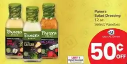 Albertsons Panera Salad Dressing offer