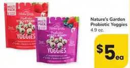 Albertsons Nature's Garden Probiotic Yoggies offer