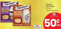 Albertsons Tofurky Deli Slices offer