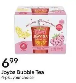 Publix Joyba Bubble Tea offer