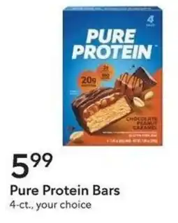 Publix Pure Protein Bars offer