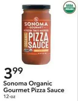 Publix Sonoma Organic Gourmet Pizza Sauce offer