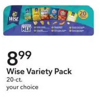 Publix Wise Variety Pack offer