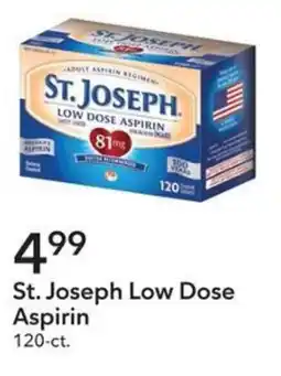 Publix St. Joseph Low Dose Aspirin offer