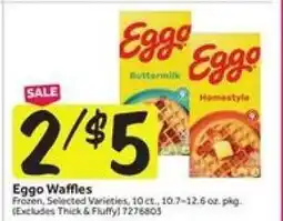 Stop&Shop Eggo Waffles offer
