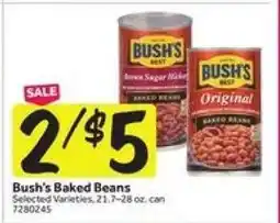 Stop&Shop Bush's Baked Beans offer