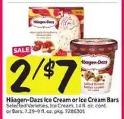 Stop&Shop Häagen-Dazs Ice Cream or Ice Cream Bars offer