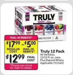 Stop&Shop Truly 12-Pack offer