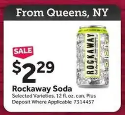 Stop&Shop Rockaway Soda offer