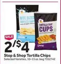 Stop&Shop Stop & Shop Tortilla Chips offer