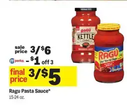 Meijer Ragú Pasta Sauce offer