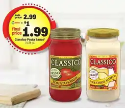 Meijer Classico Pasta Sauce offer