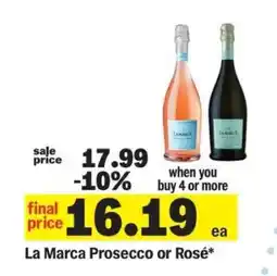 Meijer La Marca Prosecco or Rosé offer