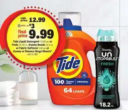 Meijer Tide Liquid Detergent offer