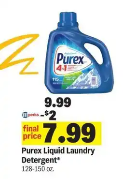 Meijer Purex Liquid Laundry Detergent offer