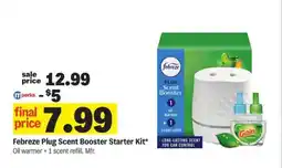Meijer Febreze Plug Scent Booster Starter Kit offer