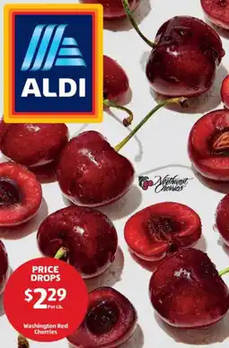 Aldi Washington Red Cherries offer