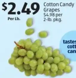 Aldi Cotton Candy Grapes offer