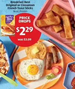Aldi Breakfast Best Original or Cinnamon French Toast Sticks offer