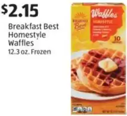 Aldi Breakfast Best Homestyle Waffles offer