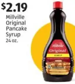 Aldi Millville Original Pancake Syrup offer
