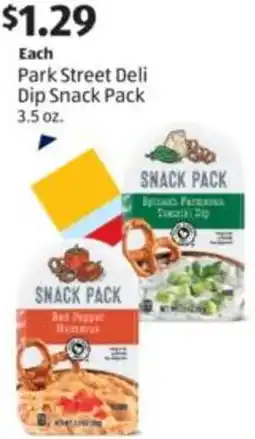 Aldi Park Street Deli Dip Snack Pack offer