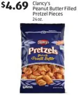 Aldi Clancy's Peanut Butter Filled Pretzel Pieces offer