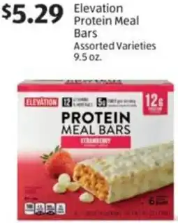 Aldi Elevation Protein Meal Bars offer