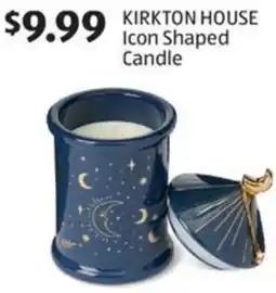 Aldi Kirkton house Icon Shaped Candle offer