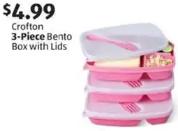 Aldi Crofton 3-Piece Bento Box with Lids offer
