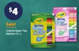 Family Dollar Crayola Super Tips Markers offer