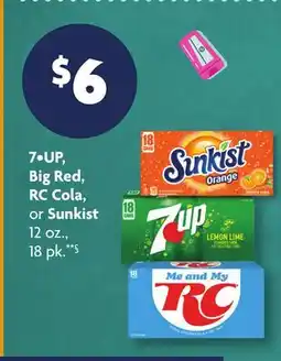 Family Dollar 7•UP, Big Red, RC Cola, or Sunkist offer