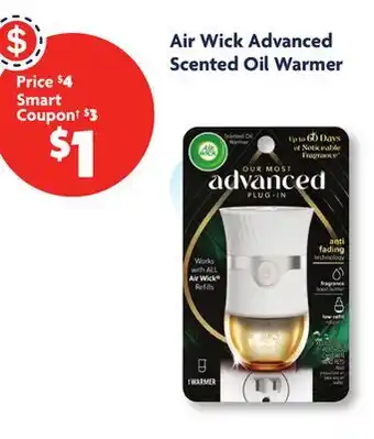Family Dollar Air Wick Advanced Scented Oil Warmer offer