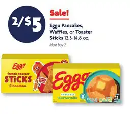 Family Dollar Eggo Pancakes, Waffles, or Toaster Sticks offer