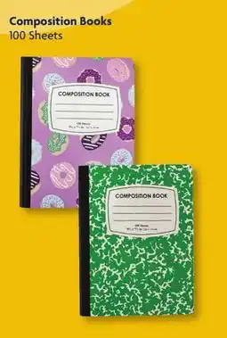 Family Dollar Composition Books offer