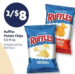 Family Dollar Ruffles Potato Chips offer