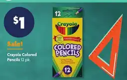 Family Dollar Crayola Colored Pencils offer